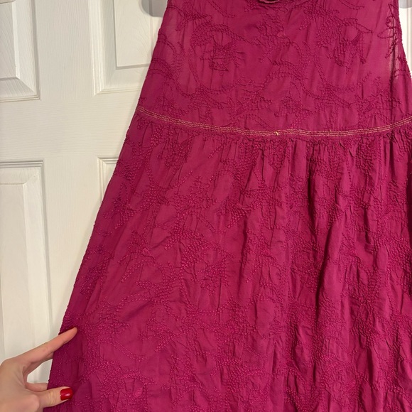 Gudrun Sjoden Pink Midi Dress - Picture 6 of 7
